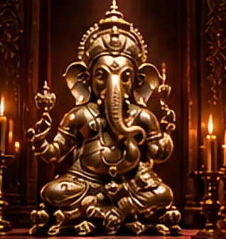 Ganesha, Blessing Pose